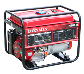 5KW單相小型（xíng）汽油發電機組【可配備移動輪】DM6500CXD