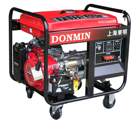 6KW三相汽油發電機組，鑰匙電啟（qǐ）動發（fā）電機（jī）DMS7500CXD