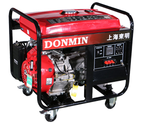 建築施工三相7.5KW 汽油小（xiǎo）型發電機組（zǔ）