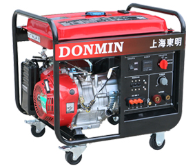 80-190A三相手動 5KW汽油發電電焊一體機SHS190