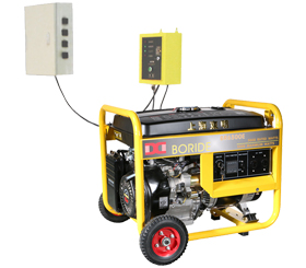 單相5kW無人值守ATS小（xiǎo）型汽油發電機組BR6500ATS