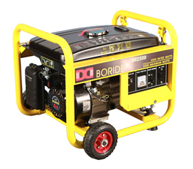 單相（xiàng）2kW小型（xíng）汽油發電機組BR2500