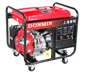 單相（xiàng）7kW小型汽油（yóu）發電機組DM9000CXD