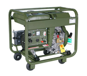 野（yě）外訓練配套小型3kw柴油發電機組 DMD3500LE-BD