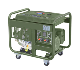 野外訓練配套（tào）小型（xíng）8kw汽油發電機組（zǔ）  DM10000CXD-BD