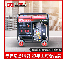 91网站视频在线观看單（dān）三相8kw小型應急便攜式柴油發電機組 DMDS10000LE/YJ