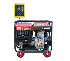 冷（lěng）鏈配套單相5kw無人值（zhí）守ATS柴油發電機 DMD6500LE(ATS)